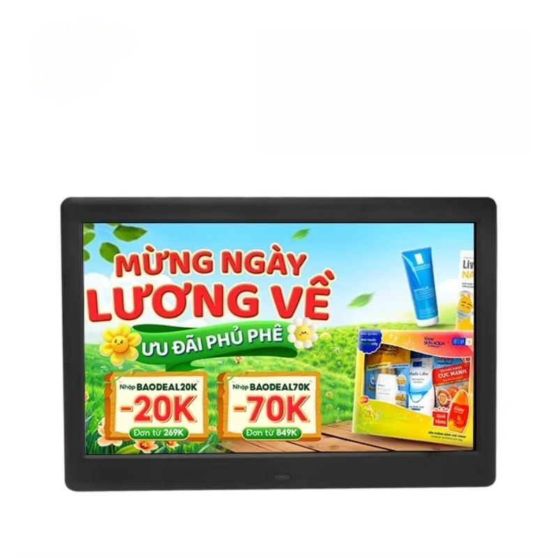Picture Frame - กรอบรูปดิจิตอลขนาด 10 นิ้ว พร้อมหน้าจอ LCD ความละเอียดสูง