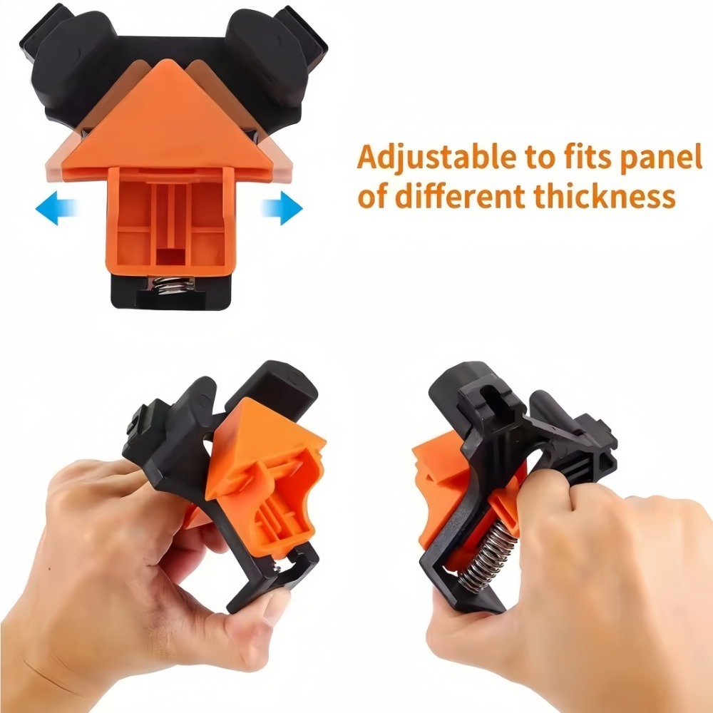 4 ชิ้น 90 °   คลิปหนีบมุมฉาก ค - Picture Frame บทวิจารณ์และราคา
