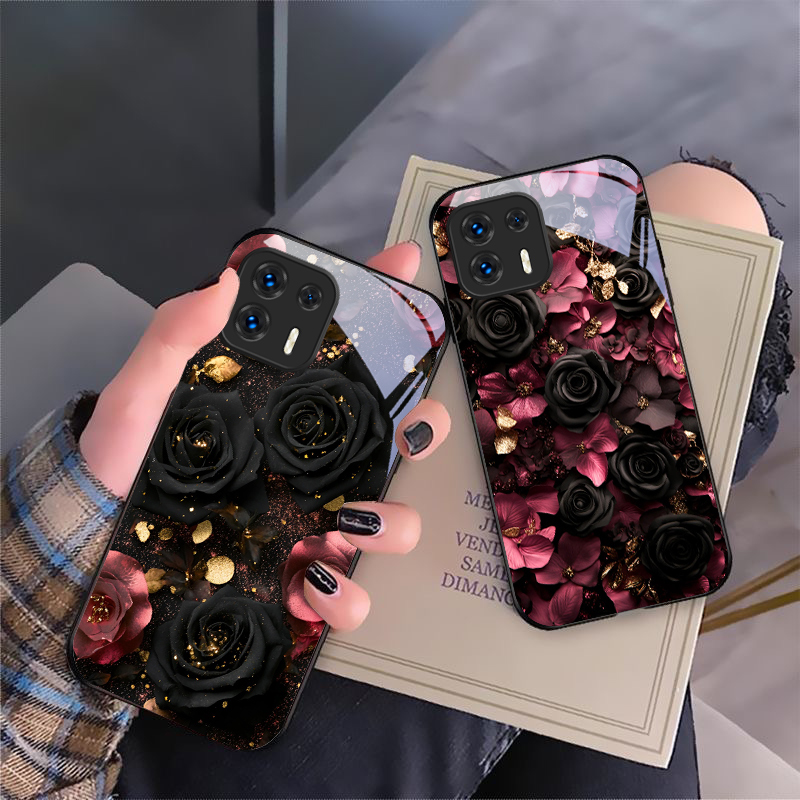 เคสโทรศัพท์กระจก ลายกลีบดอกไม้ - Vase Decor บทวิจารณ์และราคา