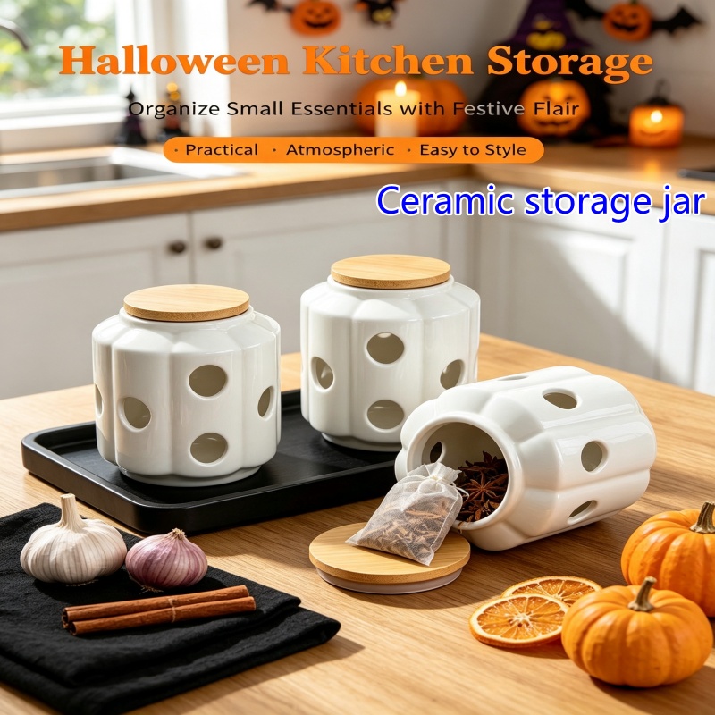 โหลเก็บของเซรามิกสไตล์นอร์ดิกใ - Candle Holder Decor บทวิจารณ์และราคา