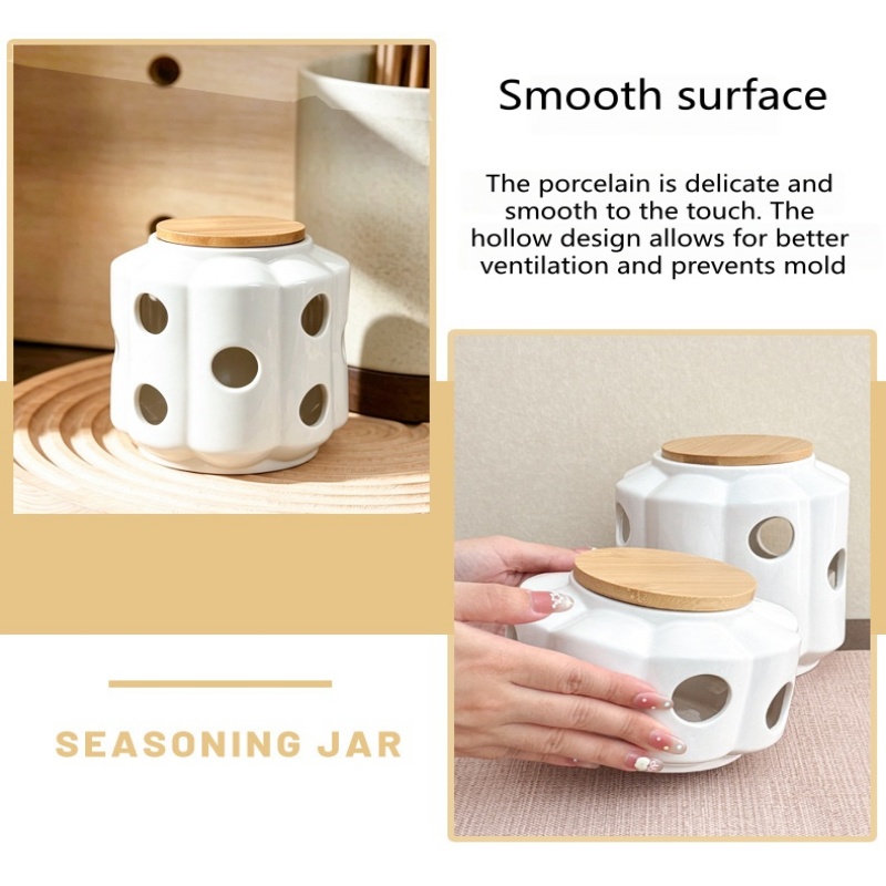 โหลเก็บของเซรามิกสไตล์นอร์ดิกใ - Candle Holder Decor บทวิจารณ์และราคา
