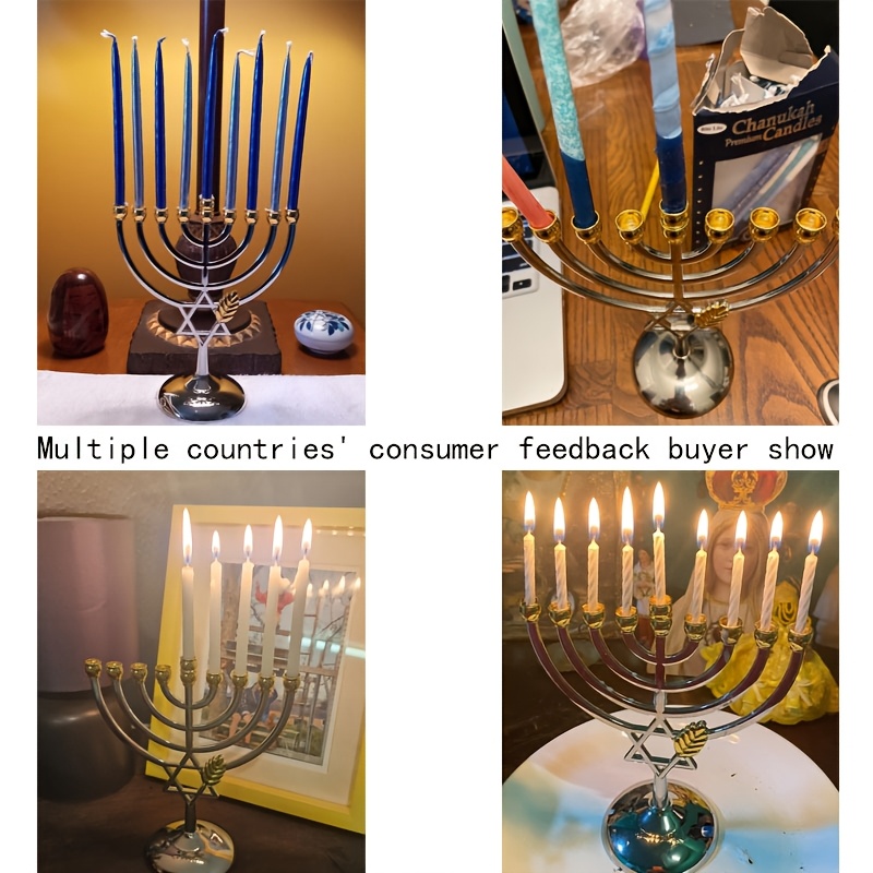 เชิงเทียนฮานุคาห์ 9 แขน รูปดาว - Candle Holder Decor บทวิจารณ์และราคา