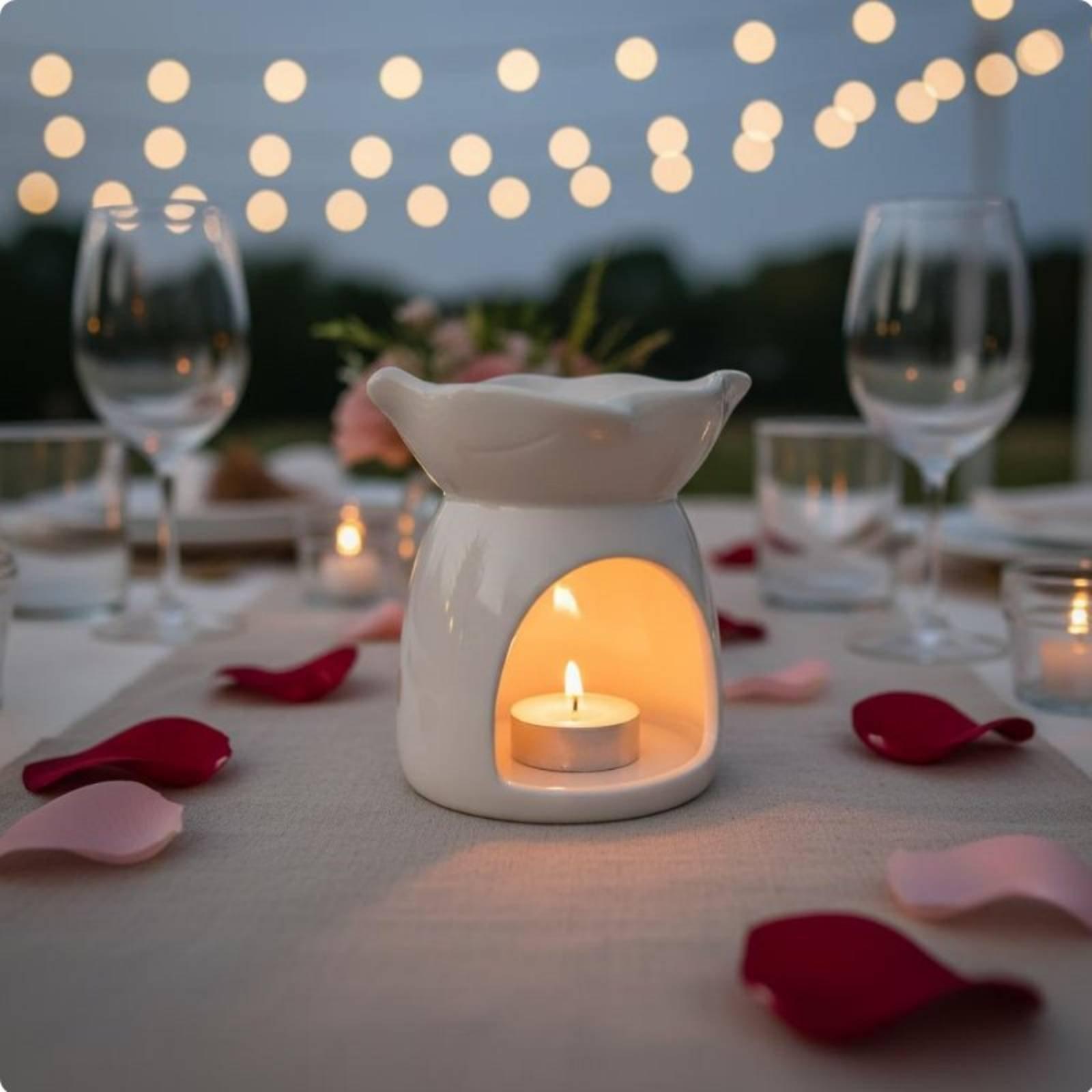 ที่วางเทียนหอมเซรามิก เครื่องพ - Candle Holder Decor บทวิจารณ์และราคา