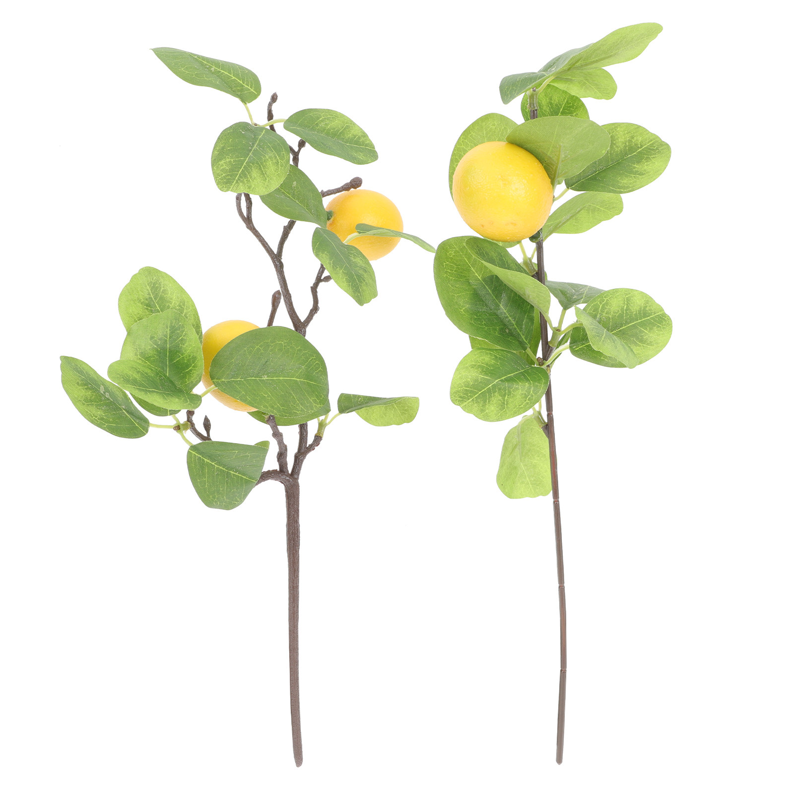 2 ชิ้น กิ่งมะนาวเทียม พลาสติกค - Vase Decor บทวิจารณ์และราคา