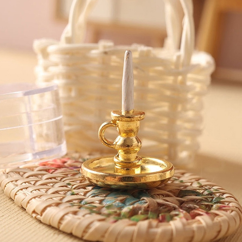 1:12 ตุ๊กตาจิ๋ว ที่วางเทียน โม - Candle Holder Decor บทวิจารณ์และราคา