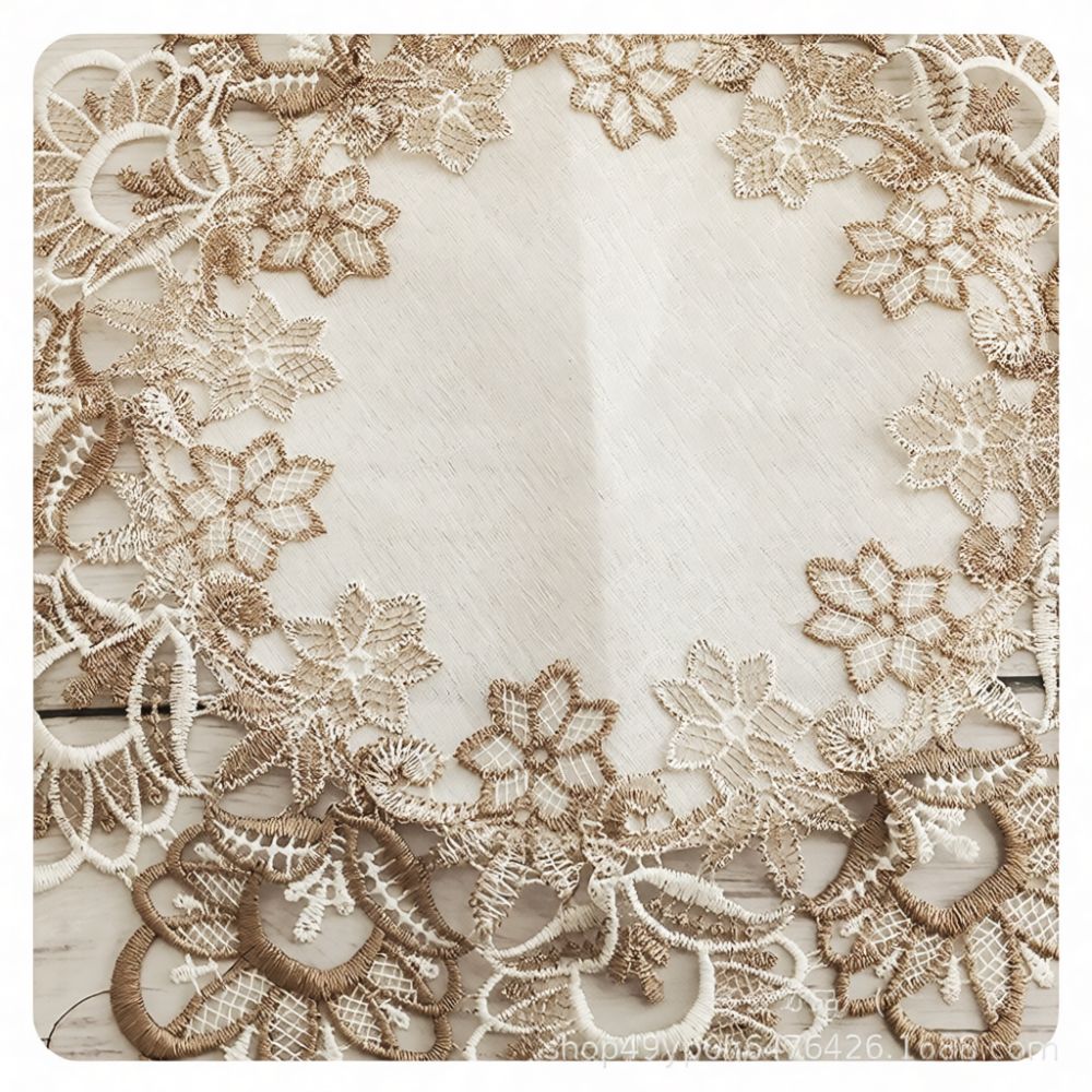 แผ่นรองจานลายลูกไม้คุณภาพสูง ล - Table Runner บทวิจารณ์และราคา