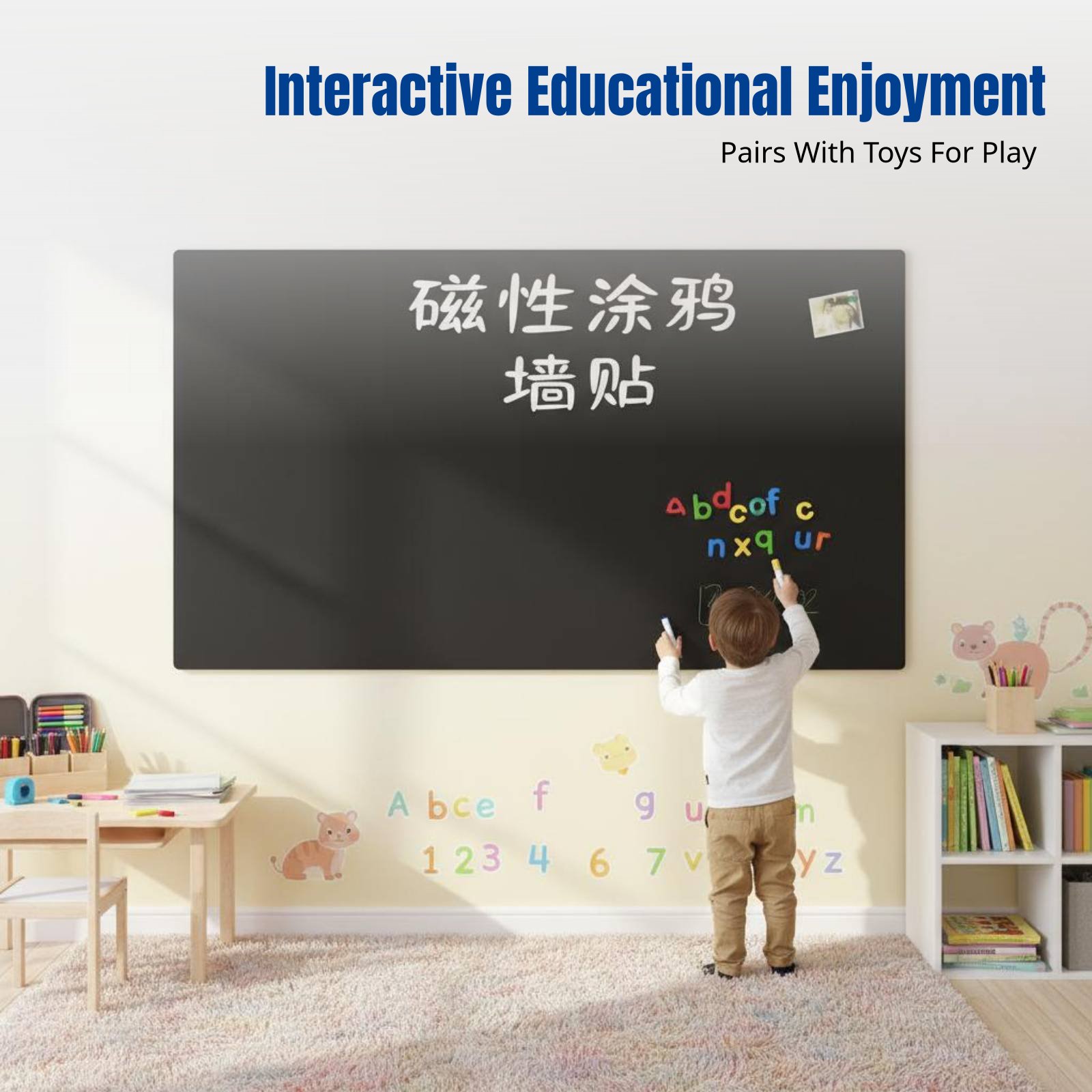 สติกเกอร์ติดผนังไวท์บอร์ดสำหรั - Wall Sticker บทวิจารณ์และราคา